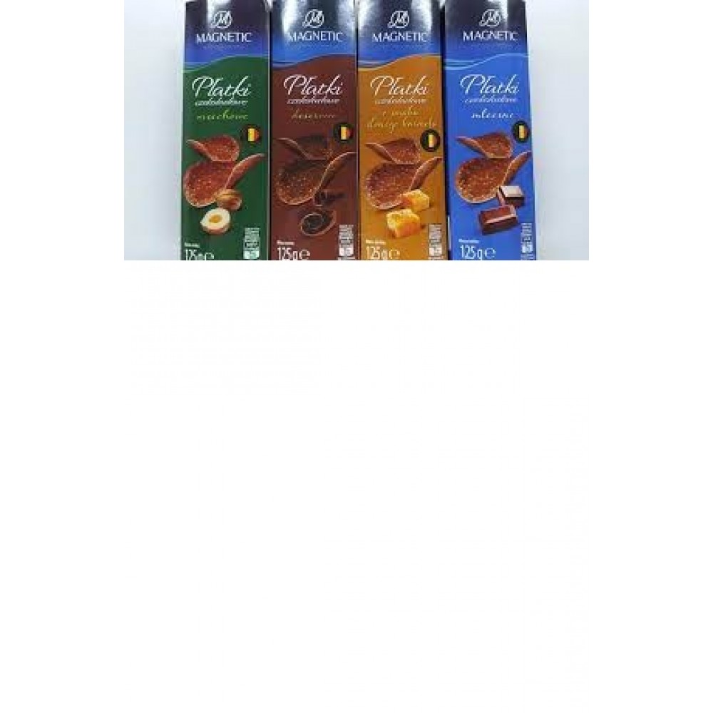 Шоколадні Чіпси Magnetic Ptatki czekoladowe orrechowe 125 g